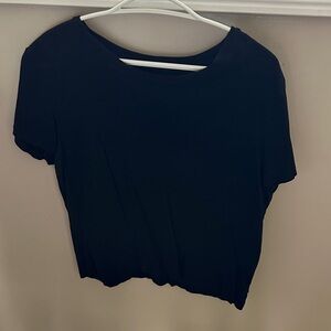GAP Black Crop Top